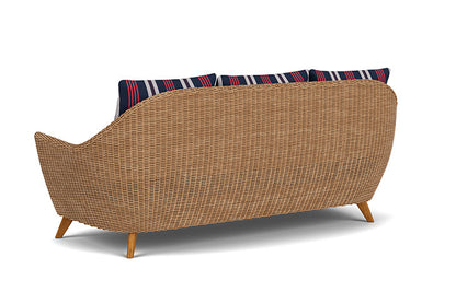 Lloyd Flanders - Tobago Sofa In Hyacinth Finish With Berkely Hall Navy Fabric - 4260550932063 view 2