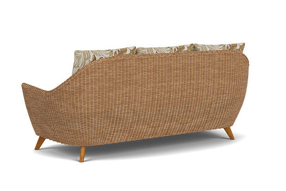 Lloyd Flanders - Tobago Sofa In Hyacinth Finish With Botanic Willow Fabric - 426055093164 view 2