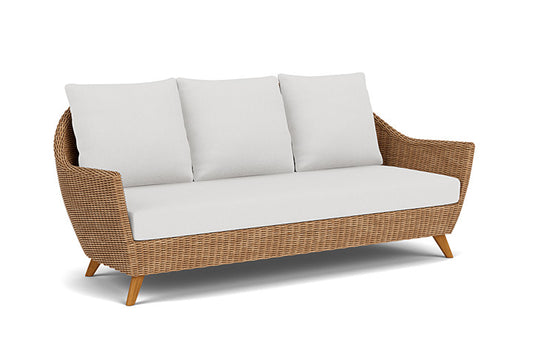 Lloyd Flanders - Tobago Sofa In Hyacinth Finish With Canvas Natural Fabric - 426055093159 view 1