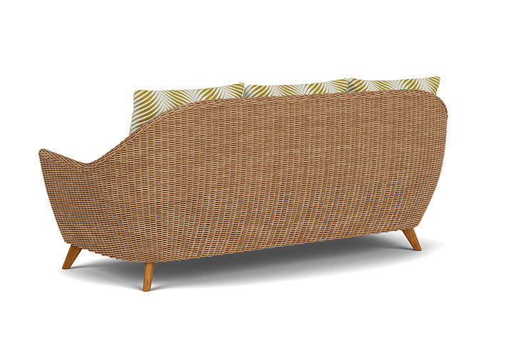 Lloyd Flanders - Tobago Sofa In Hyacinth Finish With Clock Out Dew Fabric - 4260550932083 view 2