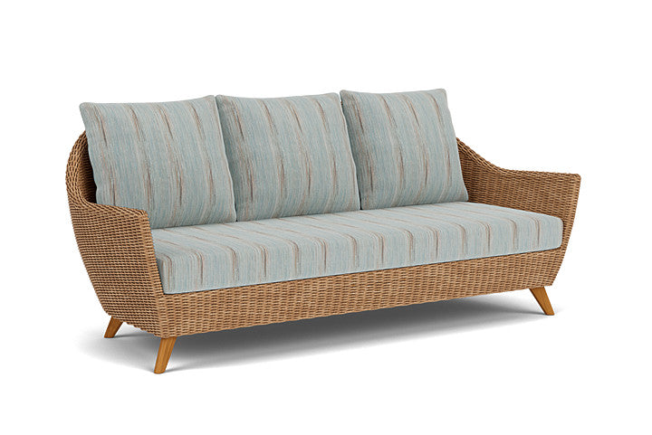 Lloyd Flanders - Tobago Sofa In Hyacinth Finish With Colorwave Mist Fabric - 4260550932072 view 1