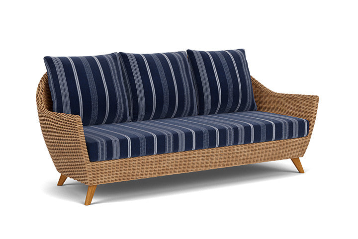 Lloyd Flanders - Tobago Sofa In Hyacinth Finish With Consider Indigo Fabric - 4260550931969 view 1