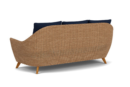 Lloyd Flanders - Tobago Sofa In Hyacinth Finish With Decorline Navy Fabric - 4260550932019 view 2