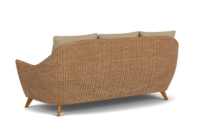 Lloyd Flanders - Tobago Sofa In Hyacinth Finish With Fife Sahara Fabric - 426055093742 view 2