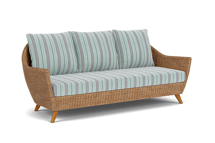 Lloyd Flanders - Tobago Sofa In Hyacinth Finish With Hansen Seaglass Fabric - 4260550931926 view 1