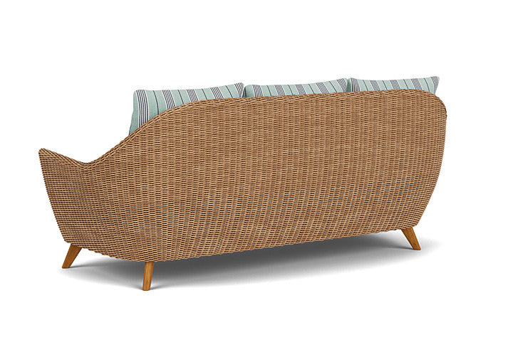 Lloyd Flanders - Tobago Sofa In Hyacinth Finish With Hansen Seaglass Fabric - 4260550931926 view 2