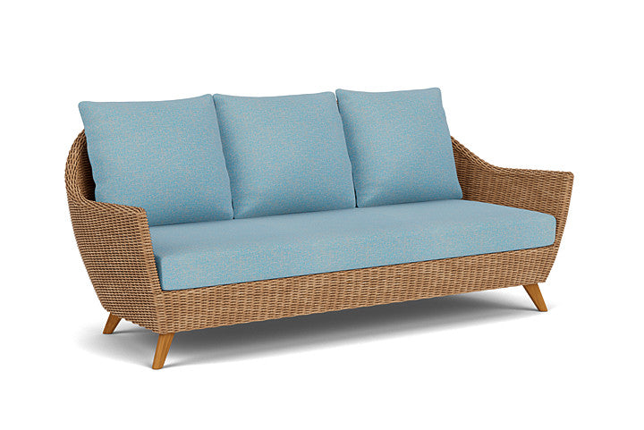 Lloyd Flanders - Tobago Sofa In Hyacinth Finish With Leeds Light Blue Fabric - 4260550932058 view 1