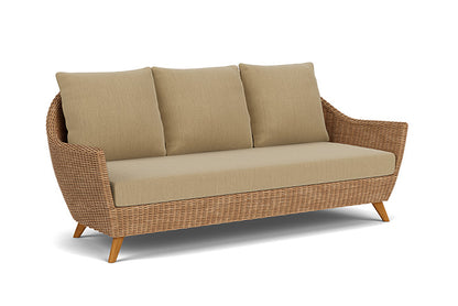 Lloyd Flanders - Tobago Sofa In Hyacinth Finish With Loveboat Saffron Fabric - 4260550932009 view 1