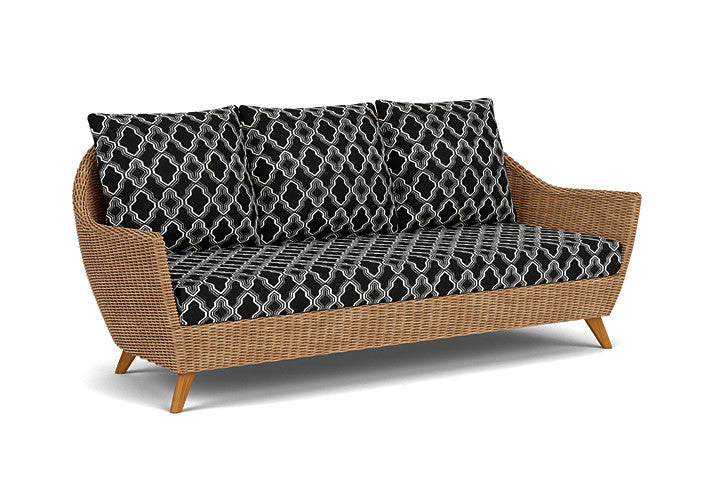 Lloyd Flanders - Tobago Sofa In Hyacinth Finish With Luna Onyx Fabric - 4260550932071 view 1