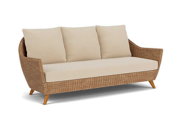 Lloyd Flanders - Tobago Sofa In Hyacinth Finish With Raindrop Almond Fabric - 4260550932055 view 1