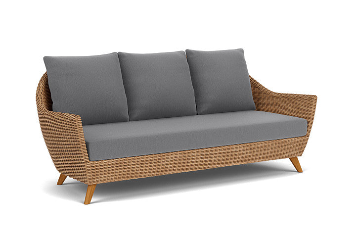 Lloyd Flanders - Tobago Sofa In Hyacinth Finish With Remy Graphite Fabric - 4260550932003 view 1