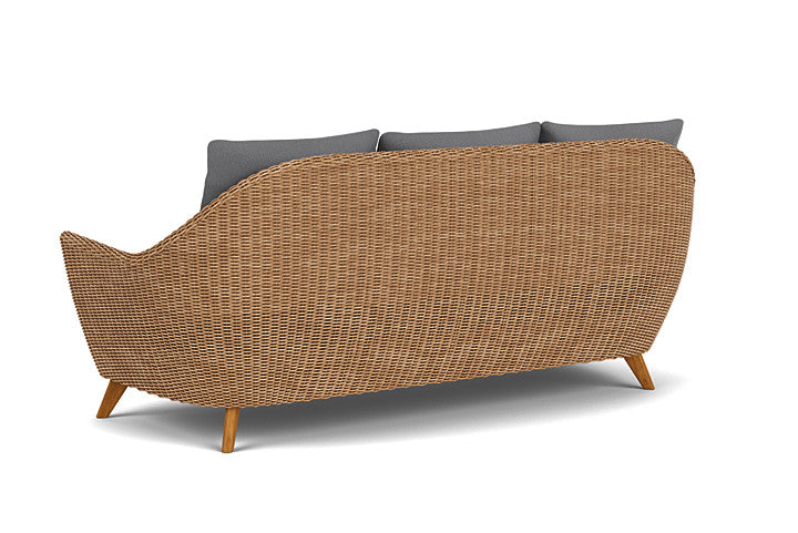 Lloyd Flanders - Tobago Sofa In Hyacinth Finish With Remy Graphite Fabric - 4260550932003 view 2