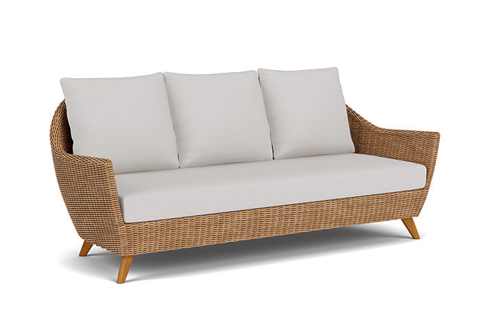 Lloyd Flanders - Tobago Sofa In Hyacinth Finish With Sailcloth Seagull Fabric - 426055093W61 view 1