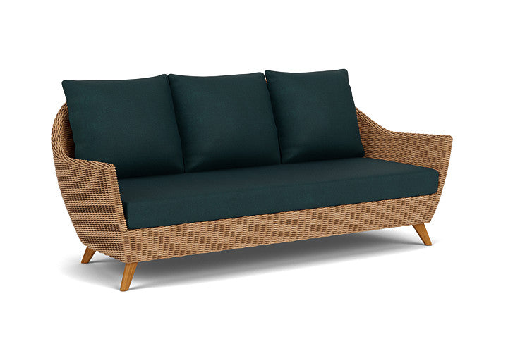 Lloyd Flanders - Tobago Sofa In Hyacinth Finish With Sandberg Lagoon Fabric - 4260550932039 view 1