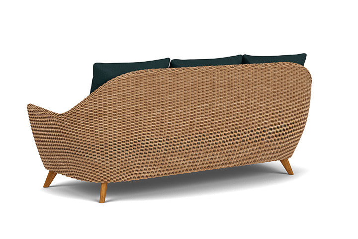 Lloyd Flanders - Tobago Sofa In Hyacinth Finish With Sandberg Lagoon Fabric - 4260550932039 view 2