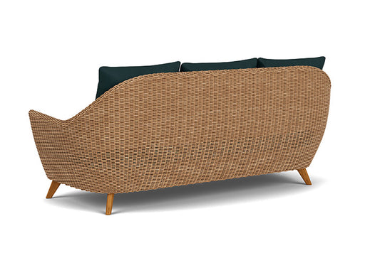 Lloyd Flanders - Tobago Sofa In Hyacinth Finish With Sandberg Lagoon Fabric - 4260550932039 view 2