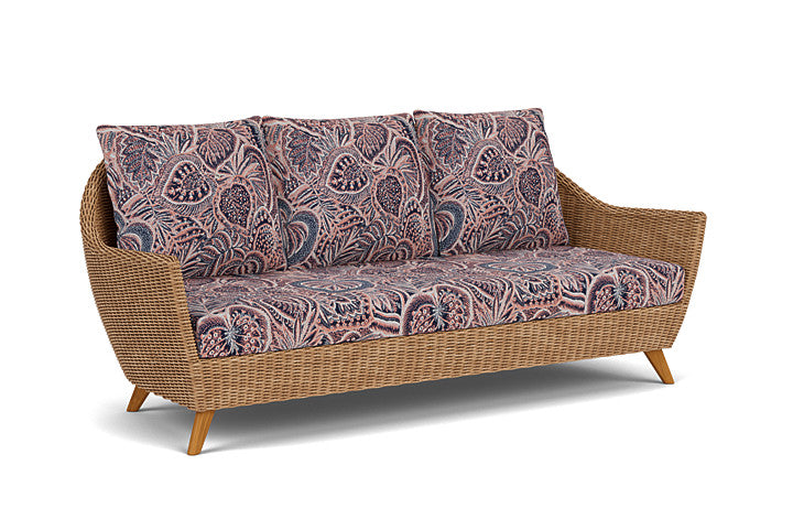 Lloyd Flanders - Tobago Sofa In Hyacinth Finish With Sensiblity Splendor Fabric - 4260550932082 view 1