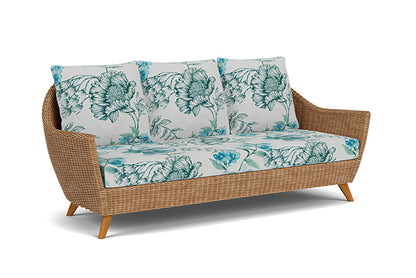 Lloyd Flanders - Tobago Sofa In Hyacinth Finish With Serena Floral Mist Fabric - 4260550932078 view 1