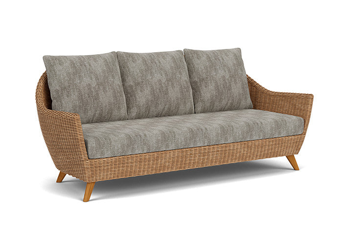 Lloyd Flanders - Tobago Sofa In Hyacinth Finish With Surface Slate Fabric - 4260550932056 view 1