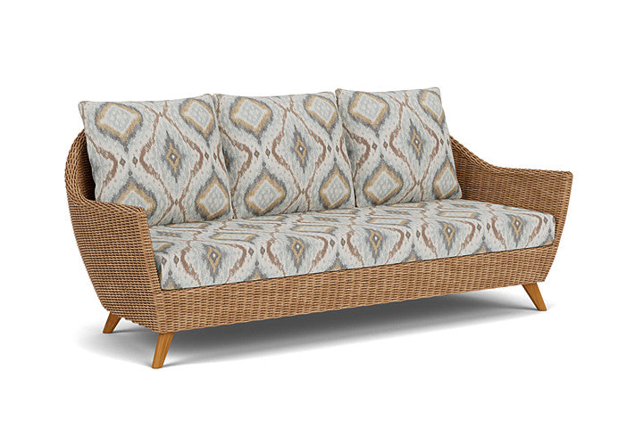 Lloyd Flanders - Tobago Sofa In Hyacinth Finish With Yoko Mist Fabric - 426055093727 view 1