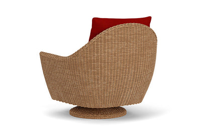 Lloyd Flanders - Tobago Swivel Rocker Lounge Chair In Hyacinth Finish With Partyline Lollipop Fabric - 4260810932054 view 2