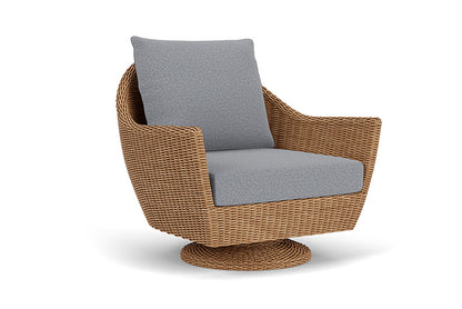 Lloyd Flanders - Tobago Swivel Rocker Lounge Chair In Hyacinth Finish With Rumba Stonewashed Fabric - 4260810932006 view 1