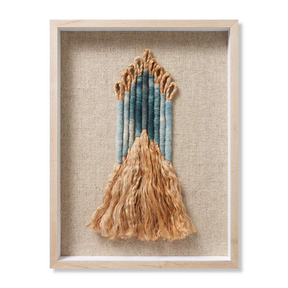 Loloi - Ashley Beige / Blue 1-7in x 2-1in Wall Art - AW0421ASHLEBEBBA020 veiw 1