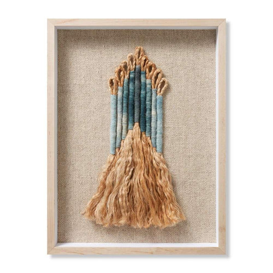 Loloi - Ashley Beige / Blue 1-7in x 2-1in Wall Art - AW0421ASHLEBEBBA020 veiw 1