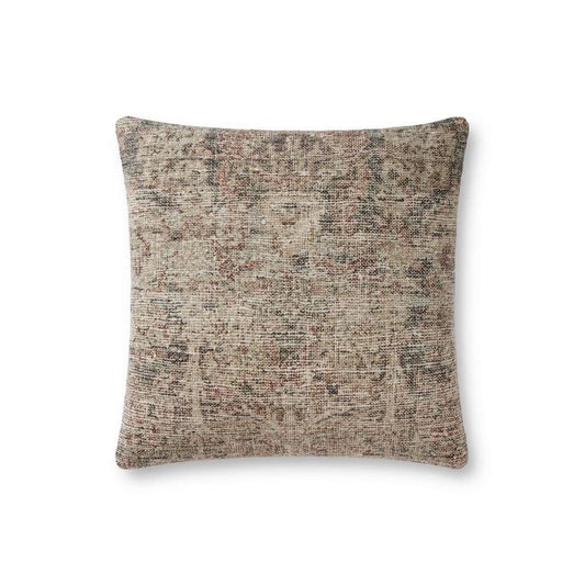 Loloi - Beige / Multi 18 x 18 Cover w/Poly Pillow - PSETPLL0095BEMLPIL1 veiw 1