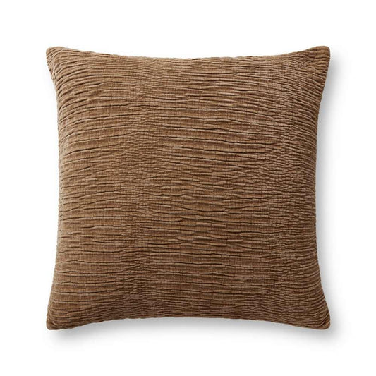 Loloi - Brown 22 x 22 Cover w/Poly Pillow - PSETPLL0097BR00PIL3 veiw 1