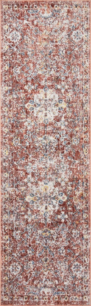 Loloi - Cassandra Rust / Ivory 2-6in x 7-9in Runner Rug - CASNCSN-03RUIV2679_CLOSEOUT view 1