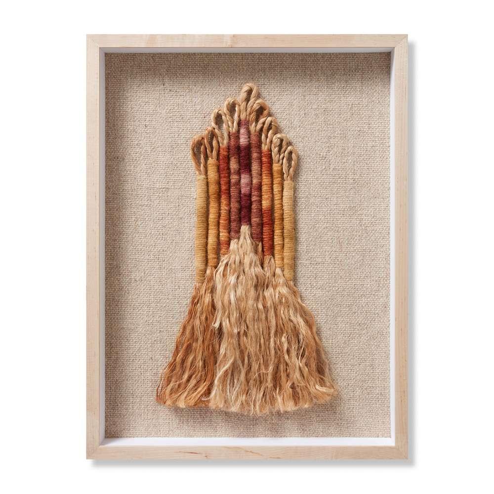 Loloi - Chrissy Beige / Orange 1-7in x 2-1in Wall Art - AW0420CHRISSBEORA020 veiw 1