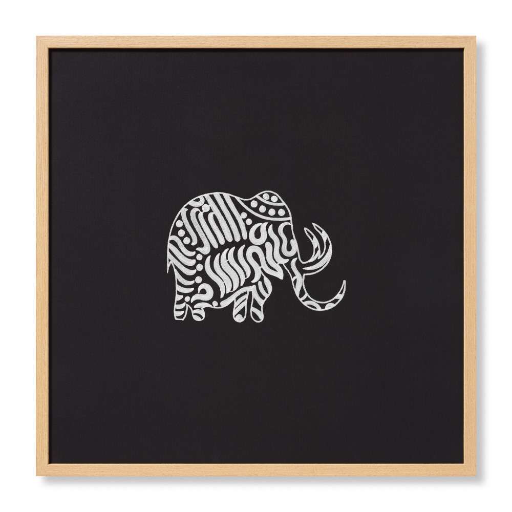 Loloi - Giwa Black / Ivory 2-4in X 2-4in Wall Art - AW0291GIWAABLIVA039 veiw 1