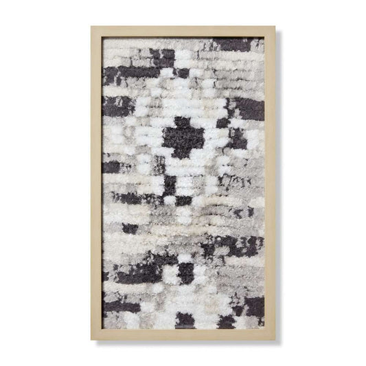 Loloi - Gobi Grey / Ivory 1-6in X 2-2in Wall Art - AW0294GOBIXGYIVZ360 veiw 1