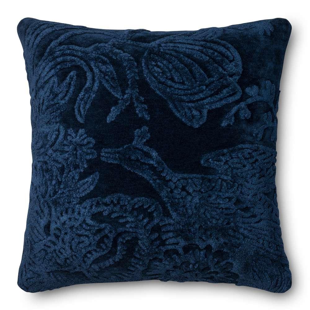 Loloi - GPI04 Indigo 26in x 26in Cover Only Pillow - P097GPI04IN00PIL9 veiw 1