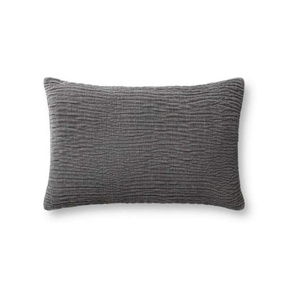 Loloi - Grey 16 x 26 Cover w/Down Pillow - DSETPLL0097GY00PI15 veiw 1