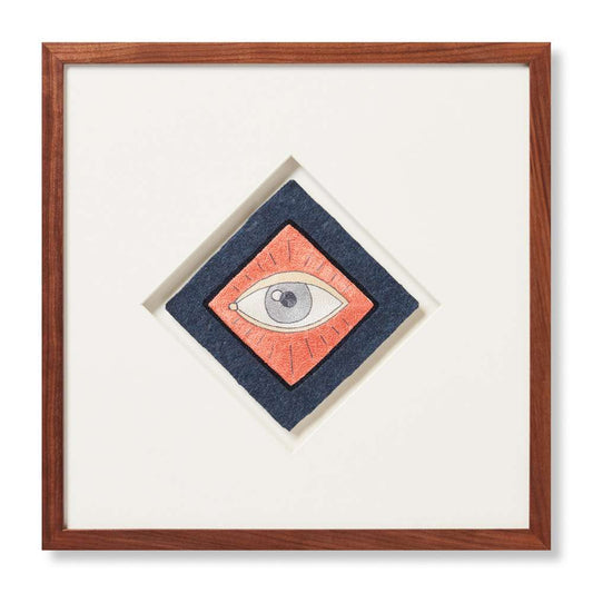 Loloi - Insight Patch Pink / Blue 1-4in X 1-4in Wall Art - AW0263INSGTPIBBA009 veiw 1