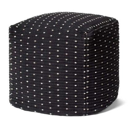 Loloi - LPF0039 Black 18inW x 18inD x 18inHCover Only Pillow - P098LPF0039BL00PF18 veiw 1