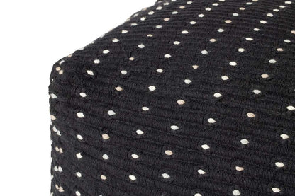 Loloi - LPF0039 Black 18inW x 18inD x 18inHCover Only Pillow - P098LPF0039BL00PF18 veiw 2