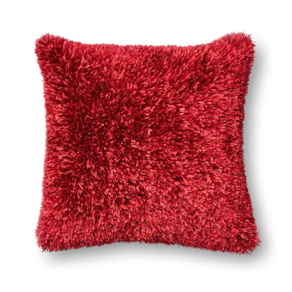 Loloi - P0045 Red 22in x 22in Cover Only Pillow - P017P0045RE00PIL3 veiw 1