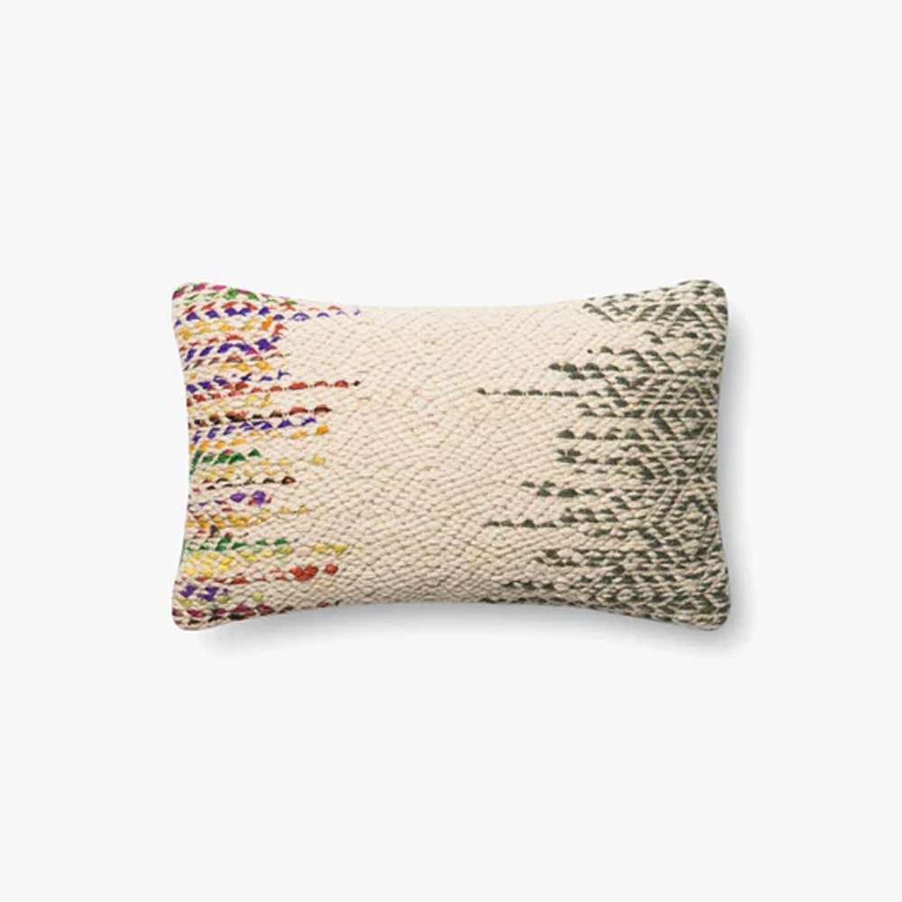 Loloi - P0282 Multi 13in x 21in Cover Only Pillow - P059P0282ML00PIL5 veiw 1