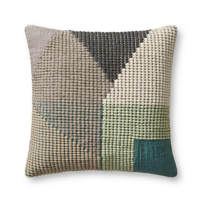 Loloi - P0504 Teal / Multi 22in x 22in Cover w/Poly Pillow - PSETP0504TEMLPIL3 veiw 1