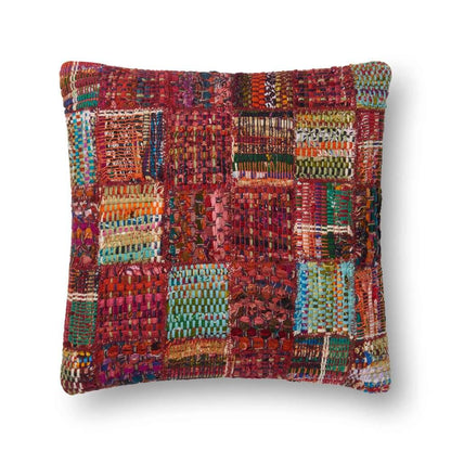 Loloi - P0535 Red / Multi 13in x 21in Cover w/Poly Pillow - PSETP0535REMLPIL5 veiw 1