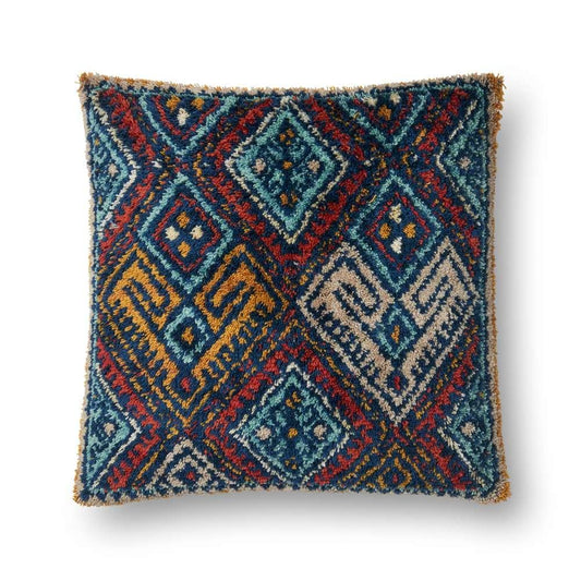 Loloi - P0591 Multi 22in x 22in Cover Only Pillow - P110P0591ML00PIL3 veiw 1