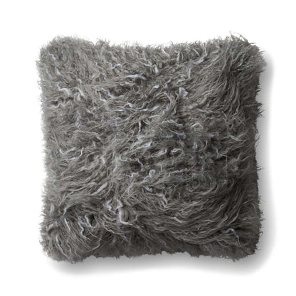 Loloi - P0598 Grey 22in x 22in Cover Only Pillow - P058P0598GY00PIL3 veiw 1