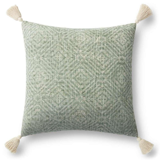 Loloi - P0621 Green 13in x 21in Cover w/Poly Pillow - PSETP0621GR00PIL5 veiw 1