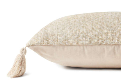 Loloi - P0621 Ivory 22in x 22in Cover w/Down Pillow - DSETP0621IV00PIL3 veiw 2