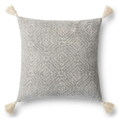 Loloi - P0621 Lt Grey 22in x 22in Cover Only Pillow - P012P0621LC00PIL3 veiw 1