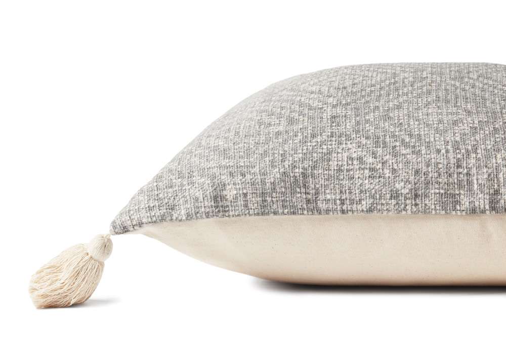 Loloi - P0621 Lt Grey 22in x 22in Cover Only Pillow - P012P0621LC00PIL3 veiw 2
