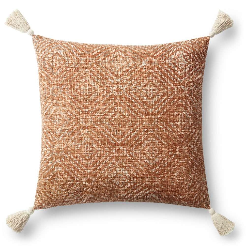 Loloi - P0621 Orange 13in x 21in Cover w/Down Pillow - DSETP0621OR00PIL5 veiw 1